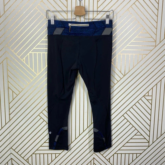 Lululemon Run: Inspire Crop‎ II *Sashiko Print - Picture 2 of 11